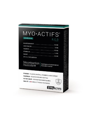 Aragan Synactifs MyoActifs - 30 Gélules Aragan Synactifs MyoActifs - 30 Gélules