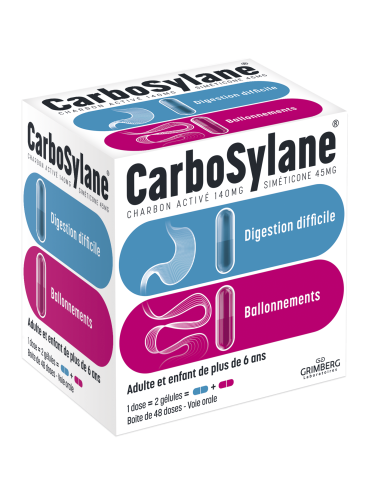 CARBOSYLANE - 48 gélules