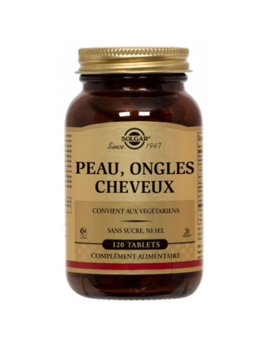 Solgar Peau Ongles Cheveux - 120...