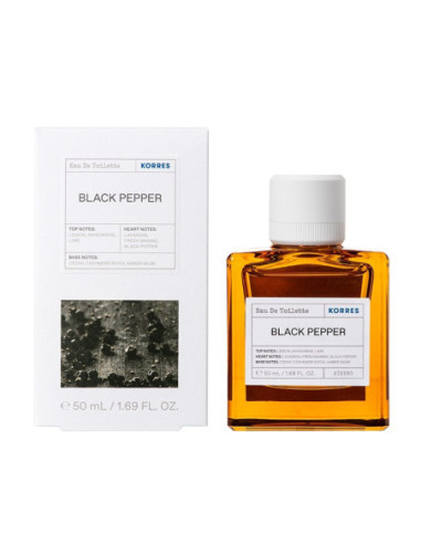 Korres Eau de Toilette Homme Black...