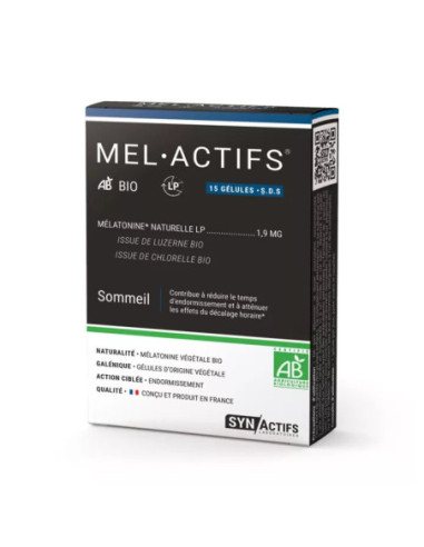 Aragan Mel Actifs sommeil - 15 gélules