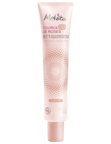 Melvita Source de Roses BB Soin Perfecteur 6en1 Bio - 40 ml