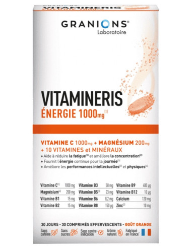 Granions Vitamineris Énergie 1000 mg...