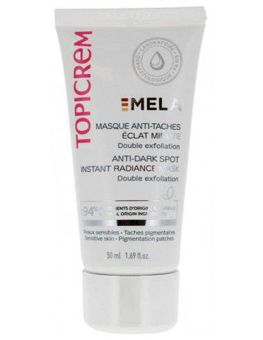Topicrem MELA Masque Anti-Taches Éclat Minute - 50 ml