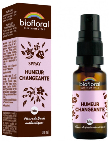 Biofloral Spray Humeur Changeante Bio - 20 ml