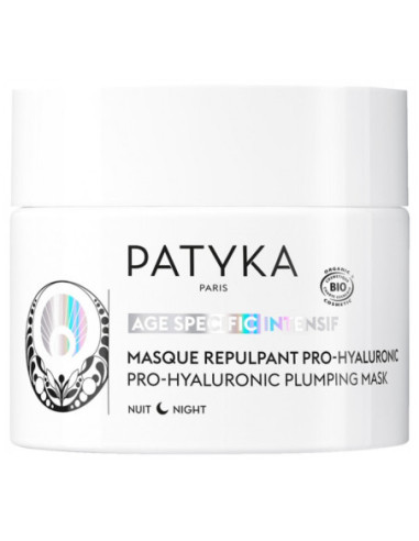 PATYKA Age Specific Intensif Masque Repulpant Pro-Hyaluronic Nuit Bio - 50 ml 