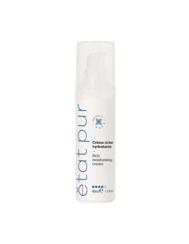 Etat Pur Crème Riche Hydratante - 40 ml