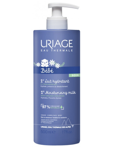 Uriage Bébé 1er Lait Hydratant - 500 ml