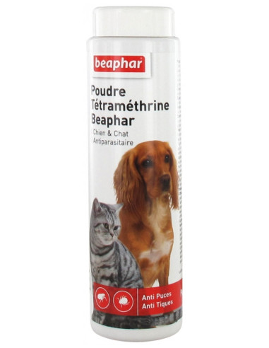 Beaphar Poudre Tétraméthrine Chien et... Beaphar Poudre Tétraméthrine Chien et...