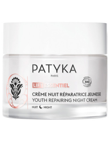 PATYKA Lift Essentiel Crème Nuit Réparatrice Jeunesse Bio - 50 ml