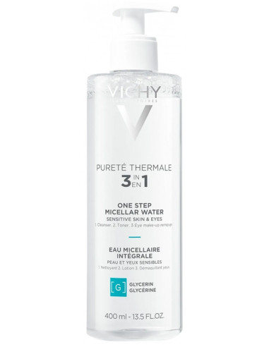 Vichy Pureté Thermale Eau Micellaire Intégrale - 400 ml