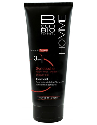 BcomBIO Homme Gel Douche 3en1 - 200 ml
