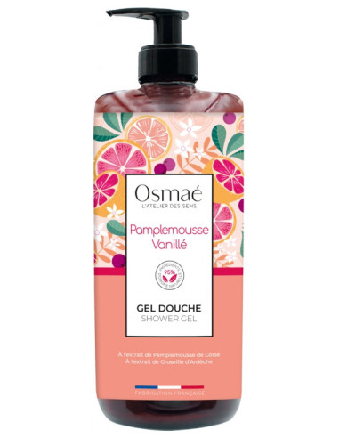 Osmaé Gel Douche Pamplemousse Vanillé...