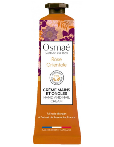 Osmaé Crème Mains et Ongles Rose Orientale - 30 ml
