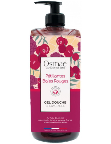 Osmaé Gel Douche Pétillantes Baies...