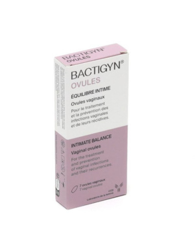 CCD Bactigyn 7 Ovules Vaginaux