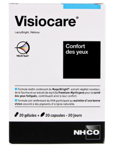 NHCO Visiocare 20 Gélules + - 20...