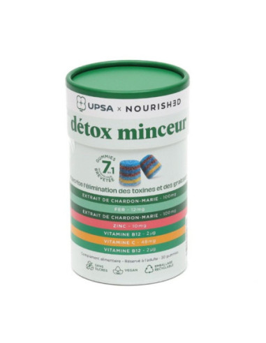 UPSA x Nourished Gummies 7en1 Détox...