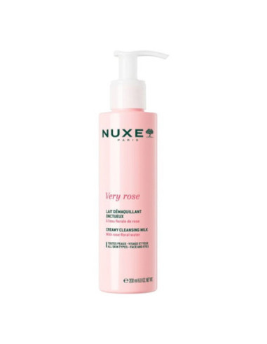 Nuxe Very Rose Lait démaquillant onctueux - 200ml
