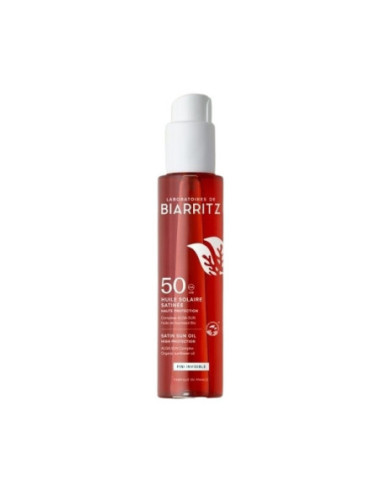 Biarritz Huile Solaire Satinée SPF50... Biarritz Huile Solaire Satinée SPF50...