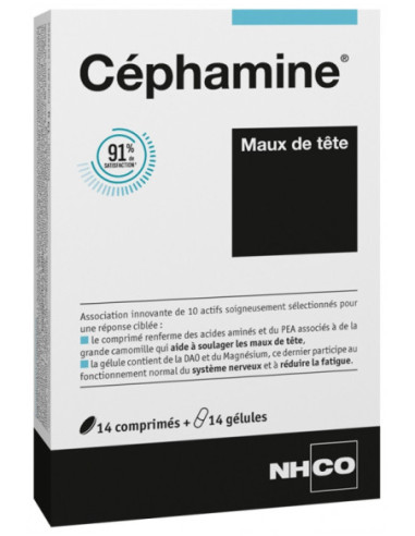 NHCO Céphamine 14 Comprimés + 14 Gélules