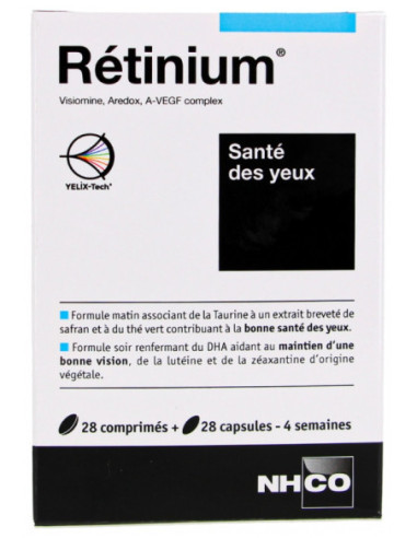 NHCO Rétinium Santé des Yeux - 28...