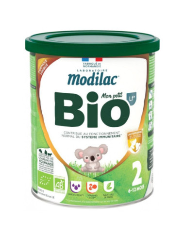 Modilac Bio 2ème Âge 6-12 Mois - 800 g