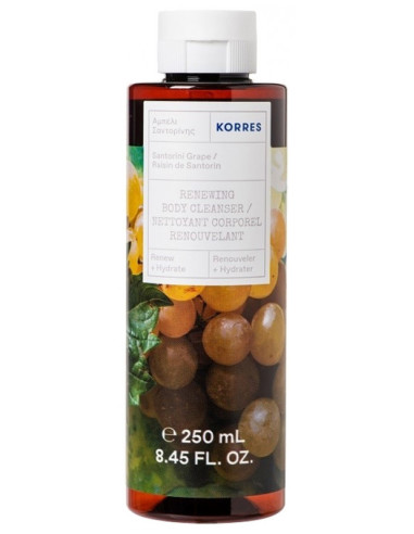 Korres Gel Douche Raisin de Santorin - 250 ml
