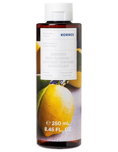 Korres Gel Douche Basilic Citron - 250 ml