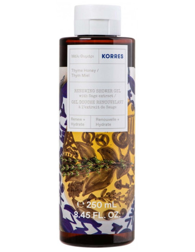 Korres Gel Douche Thym Miel - 250 ml Korres Gel Douche Thym Miel - 250 ml