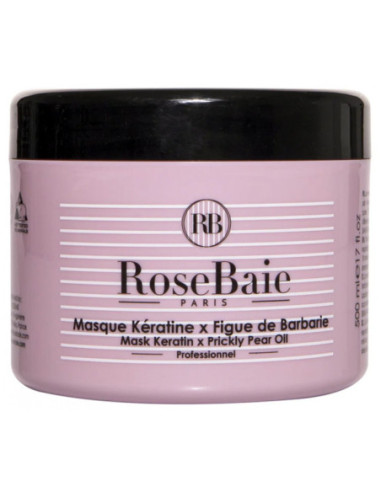 RoseBaie Masque Kératine x Figue de Barbarie - 500 ml