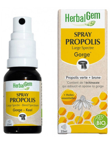 HerbalGem Bio Propolis Spray - 15 ml