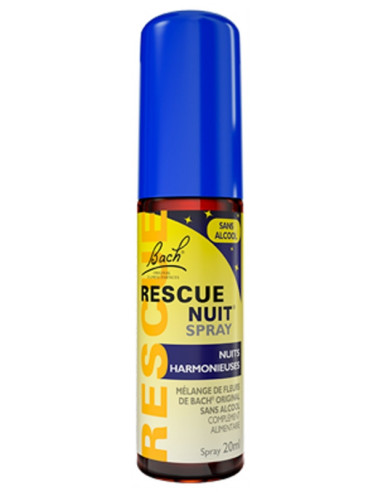 Fleurs de Bach Rescue Nuit Spray sans...