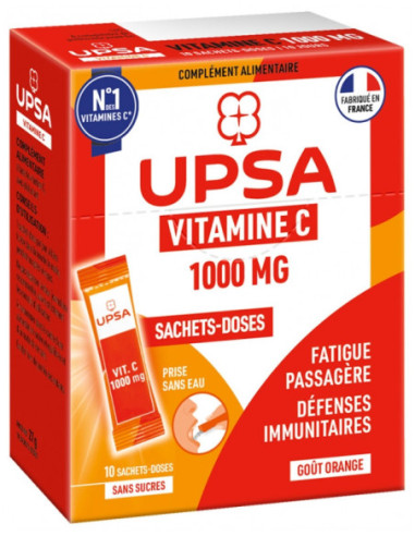 UPSA Vitalité Vitamine C 1000 mg - 10...