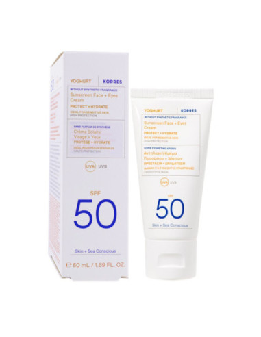 KORRES CRÈME SOLAIRE SPF50 VISAGE &...
