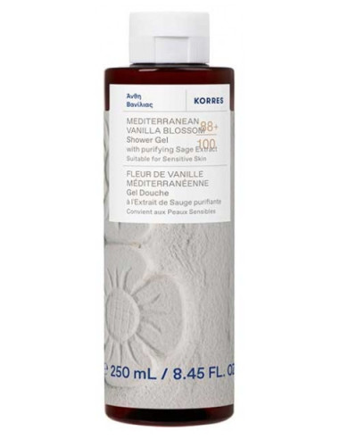 Korres Gel Douche Fleur de Vanille...