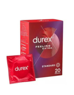 Durex Préservatifs Feeling Extra - 20 préservatifs