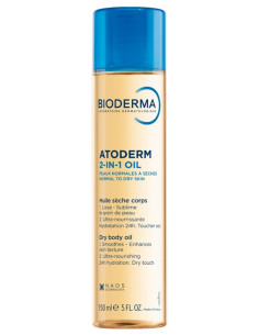 Bioderma Atoderm 2-in-1 Oil Huile Sèche Corps - 150 ml