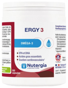 Nutergia Ergy 3 - 180 Capsules