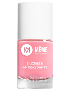 MÊME Vernis Silicium & Antioxydants Teinte : 15 Rose Bonbon - 10ml