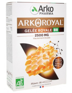 Arkopharma Arko Royal Gelée Royale 2500 mg Bio - 20 Ampoules