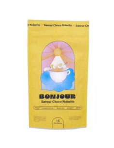 Bonjour Drink Boisson choco noisette aux champignons - 15 portions