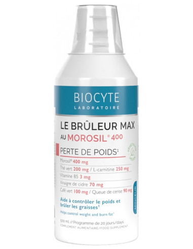 Biocyte Le Brûleur Max au Morosil 400...