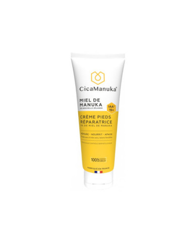CicaManuka Crème pieds réparatrice bio - 75 ml