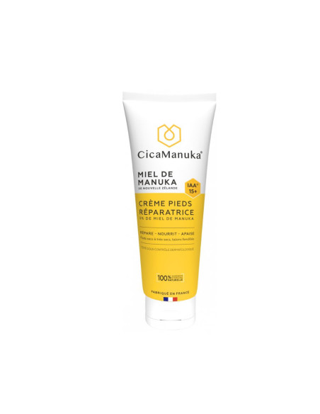 CicaManuka Crème pieds réparatrice bio - 75 ml
