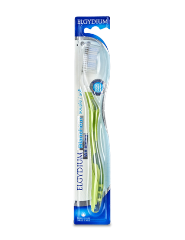 ELGYDIUM Brosse à dents ELGYDIUM Blancheur Medium - 1 unité