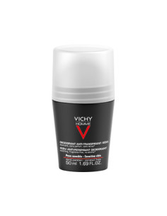Vichy Homme Déodorant Anti-Transpirant Anti-Irritations 48H Roll-On - 50 ml