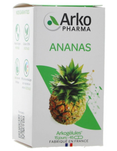 Arkopharma Arkogélules Ananas 45 Gélules