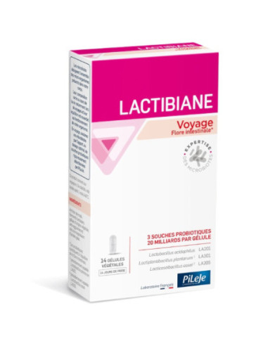Lactibiane Voyage - 14 gélules