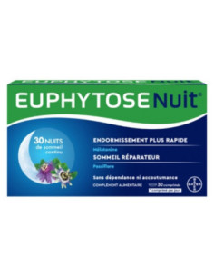 EuphytoseNuit Mélatonine - 30 comprimés